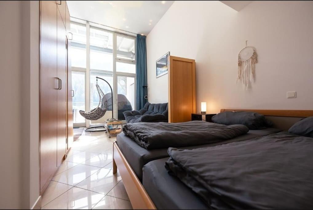 Апартаменты Wohnwerk: Penthouse - Moselblick Трабен-Трарбах Экстерьер фото